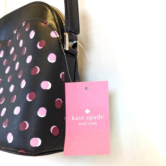 Kate Spade Dome Crossbody Payton Fiesta Dot | NWT Purse Handbag - Picture 10 of 13